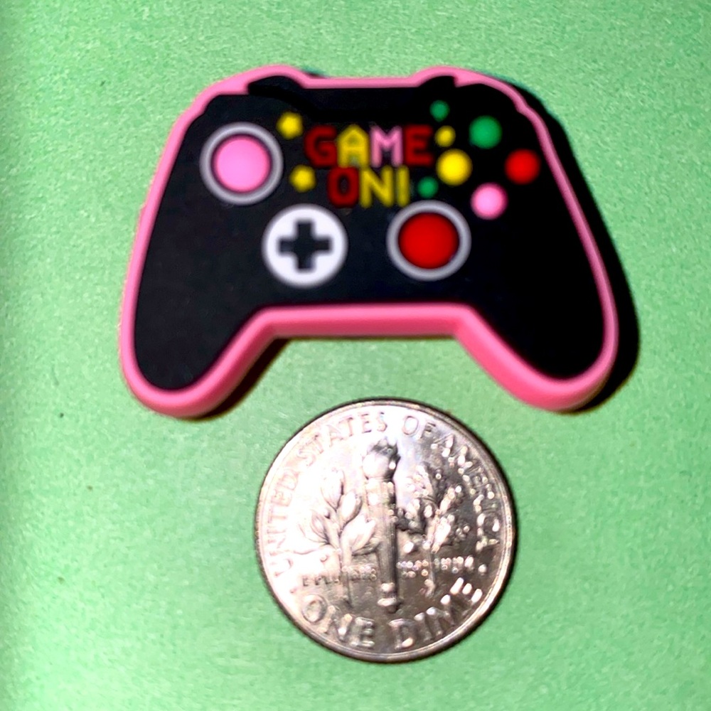 (10 for $15) Different colors & Game On controller Gamer Crocs Shoe Charms